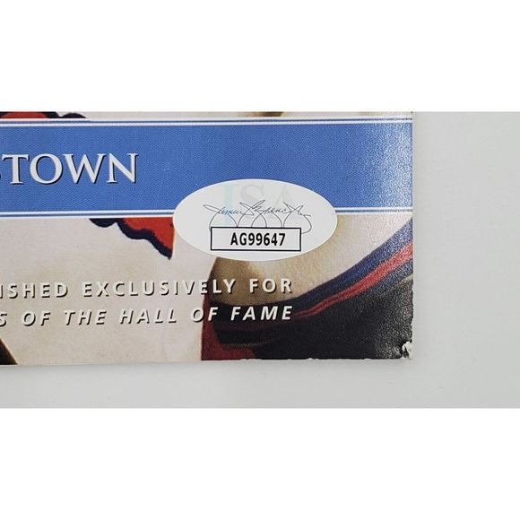 Bruce Sutter Signed Magazine HOF 06 Inscribed Memories & Dreams JSA COA - Picture 5 of 6